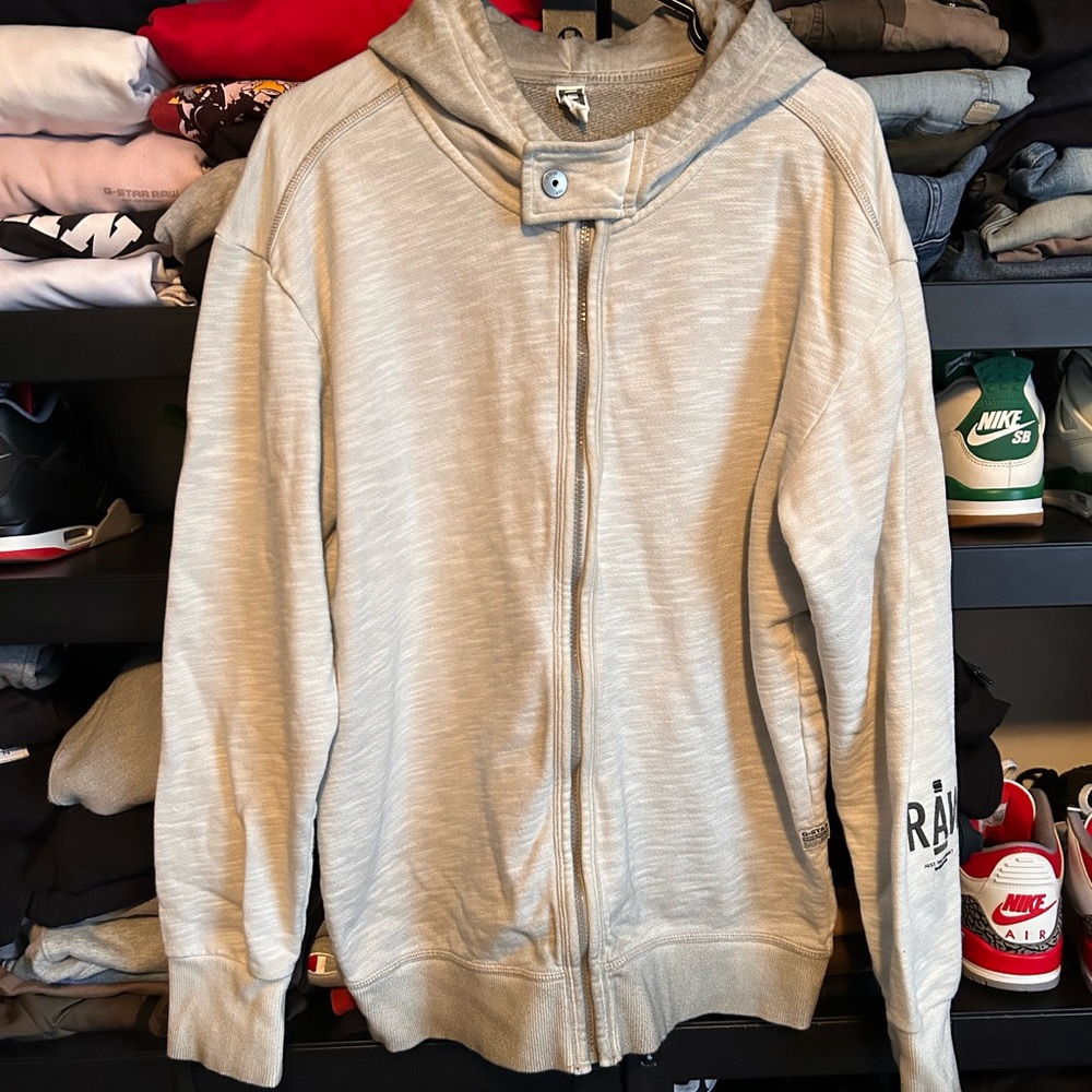 G-Star zipped hoodie. X-Large